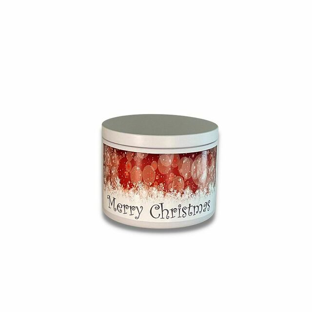 Merry Christmas candle