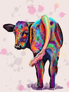 Psychedelic Cow
