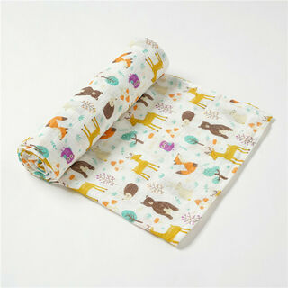 Bamboo/Cotton Muslin - Enchanted Forest