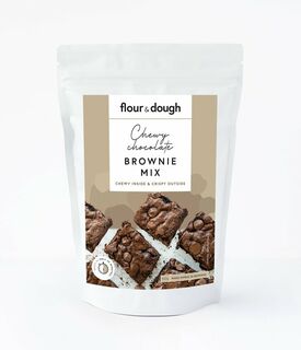Flour & Dough - Chewy Chocolate Brownie Baking Mix