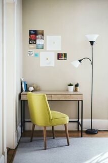 Mustard Chair and Study Desk