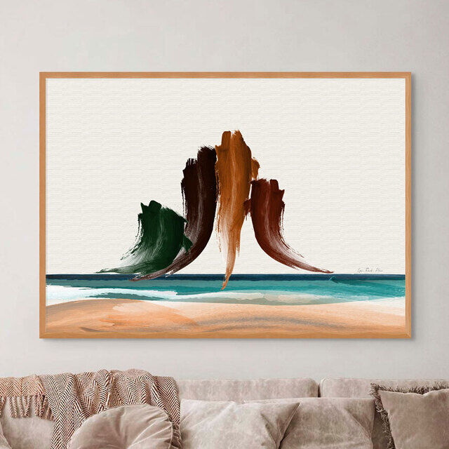 NZ Landscape Abstract Art Prints by Willa Black 