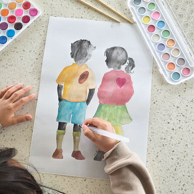 Paint-Yourself Art Prints NZ | Colour-In Māori & Heritage Art – Willa Black Prints