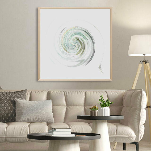 Contemporary Abstract Art Print - The Curve