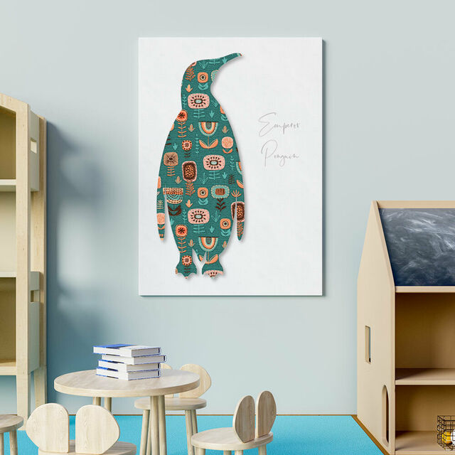 Art Print - Scandi Birds - Emperor Penguin