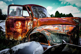 Still Works - Ministry of Works Bedford truck print