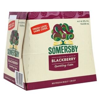Somersby Blackberry Cider 12pk Bottles