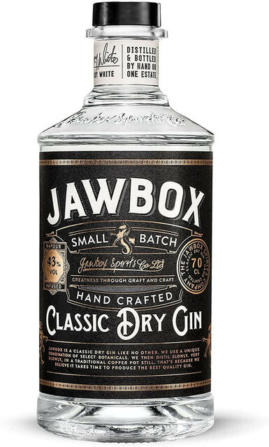 Jawbox Small Batch Classic Dry Gin 700ml