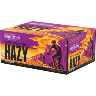 Monteiths West Coastin Hazy 12pk 330ml cans