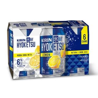 Kirin Hyoketsu Vodka Soda Lemon 6pk