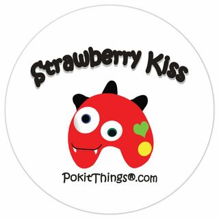 Strawberry Kiss Sticker