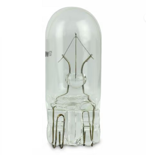Hella 12V 5W Wedge Base Bulb W125