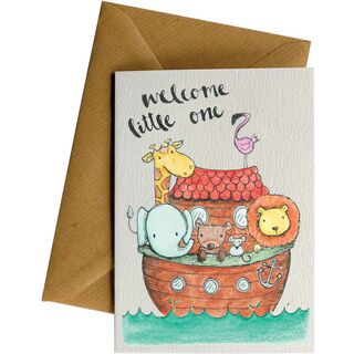 Ark Welcome - Welcome Baby Card
