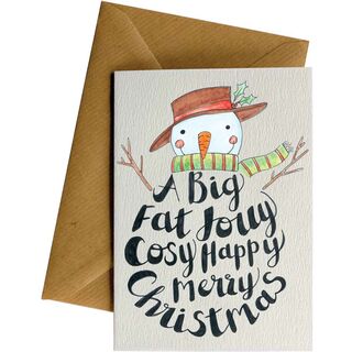 Big Fat Christmas - Christmas Card
