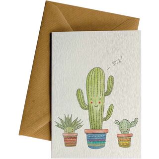 Cacti Hola - Any Occasion Card