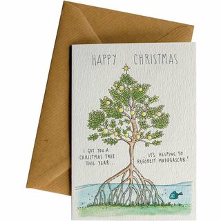 Mangrove Christmas Tree - Christmas Card