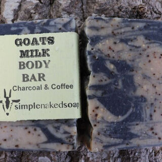 Goats Milk Charcoal & Coffee Soap