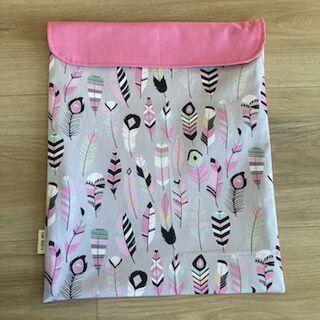Feathers, Personalised Book Bag