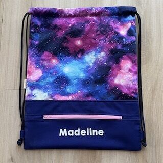 Galaxy, Personalised Swim Bag