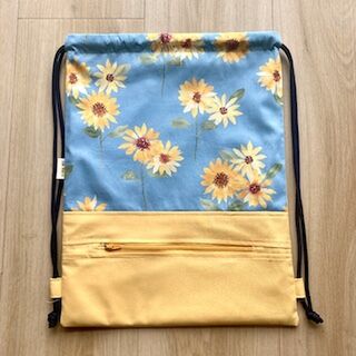 Sunflowers, Personalised Swim Bag