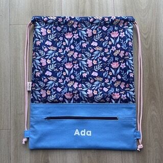 Flowers , Personalised Swim Bag