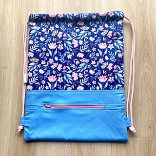 Flowers , Personalised Swim Bag