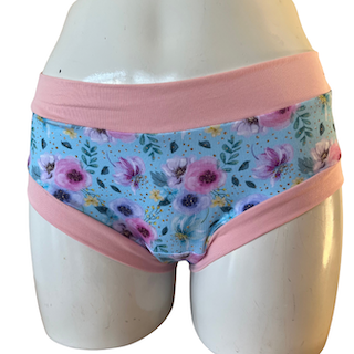 Happy Floral, undies