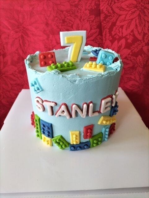 Lego Themed Cake