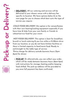 Pick-up or Delivery