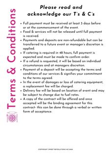 Terms & Conditions
