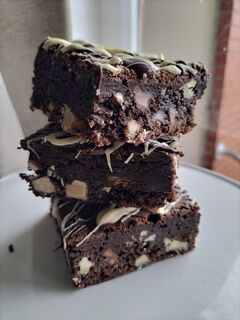 Triple Chocolate Brownies