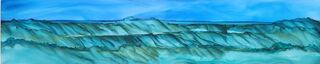 Panorama Seascape Framed 25 x 92 cm