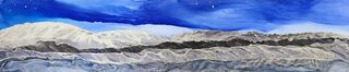 Panorama Nightscape Framed 25 x 92 cm