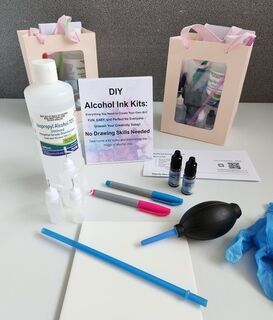 DIY Beginner's Alcohol Ink Art Kit for $65*