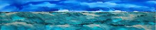 Panorama Seascape Framed 25 x 92 cm PS029