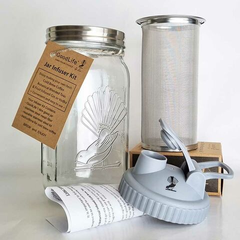 Infuser Jar Kit with Pour & Store Lid