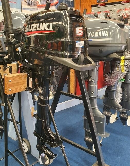 2017 Suzuki 6HP 4 Stroke Auxiliary - SOLD