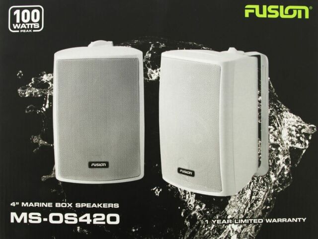 Fusion 2 Way Outdoor / Marine Box Speakers