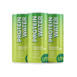 Lemon & Lime Sparkling Protein Water Can 12-pack