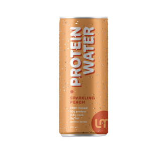 Peach Sparkling Protein Water Can Single