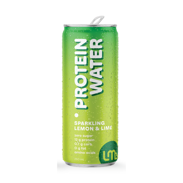 Lemon & Lime Sparkling Protein Water Can Single