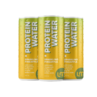 Pineapple Sparkling Protein Water Can 12-pack