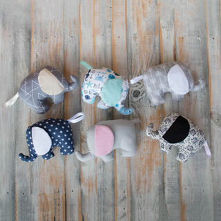 Edens Elephants with rattles