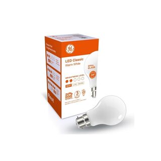 LED Warm White BC 4.8W GLS Opal