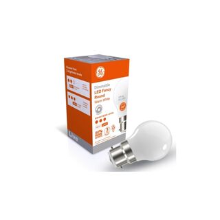 LED Warm White BC 4.8W Lustre Opal - Dimmable