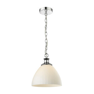 Carter Small Pleated glass shade