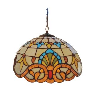 Amber Ribbon Pendant