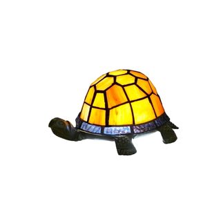 Turtle Amber Leadlight