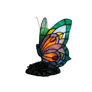 Butterfly Leadlight Multi Coloured