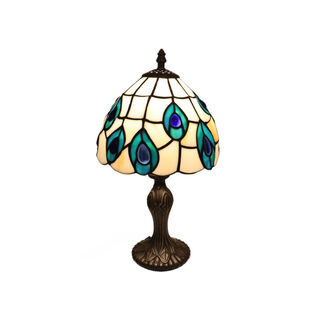 Peacock Feather Leadlight